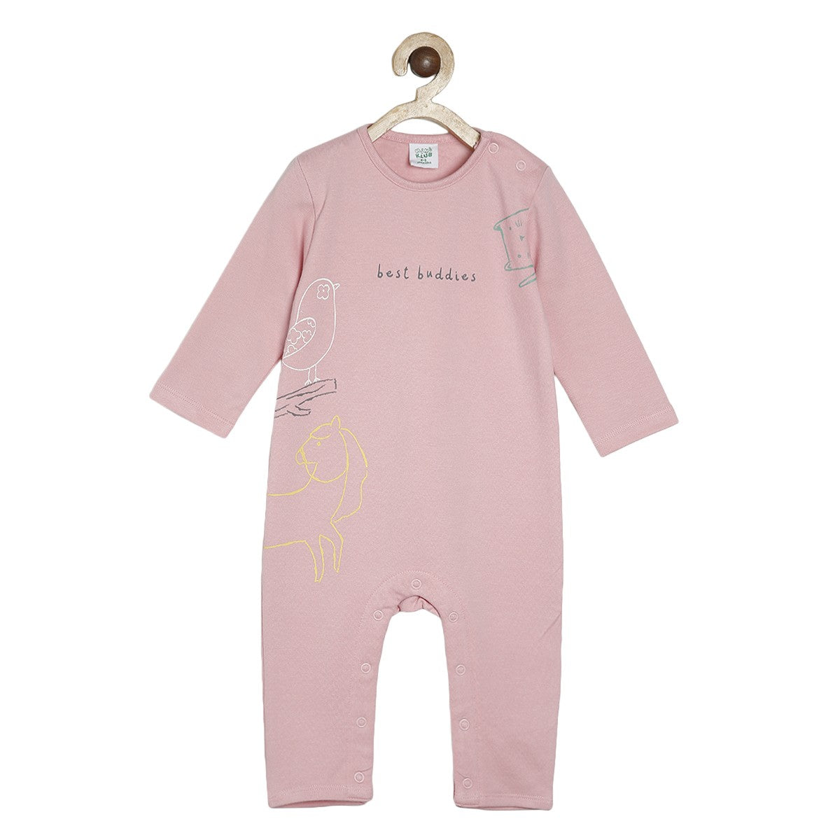 Girls Multicolor Pack Of 2 Romper