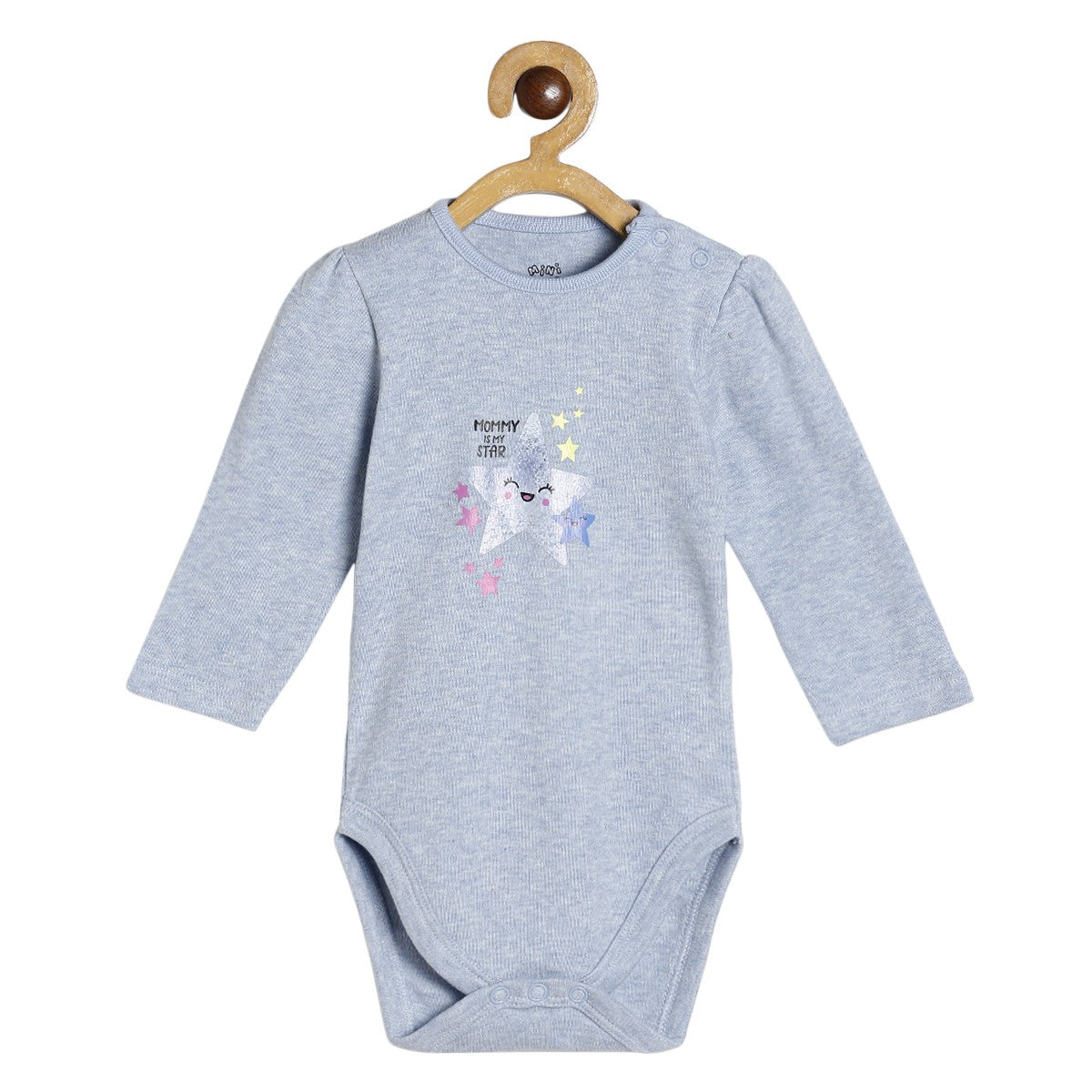 Girls Multicolor Pack Of 3 Body Suit