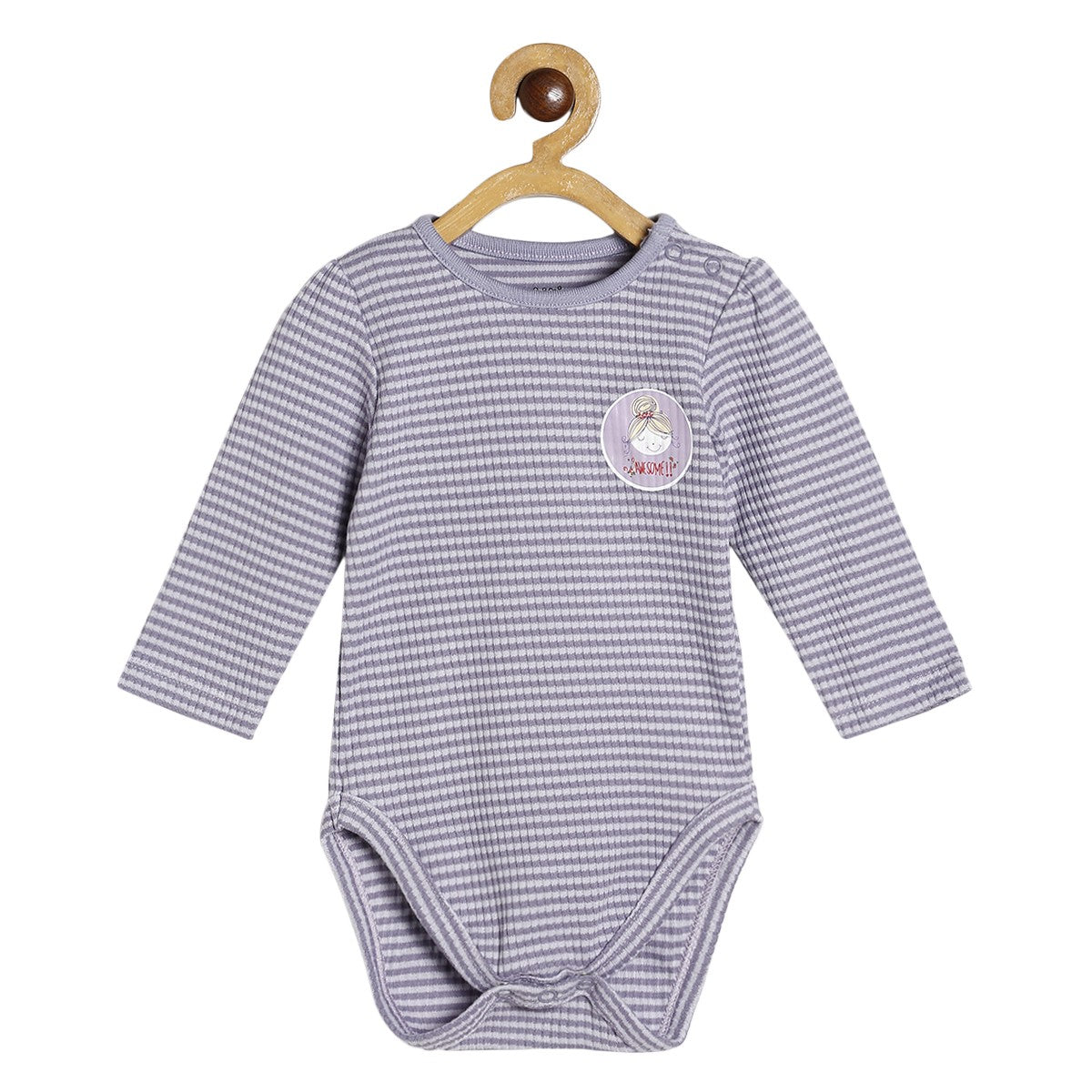Girls Multicolor Pack Of 3 Body Suit