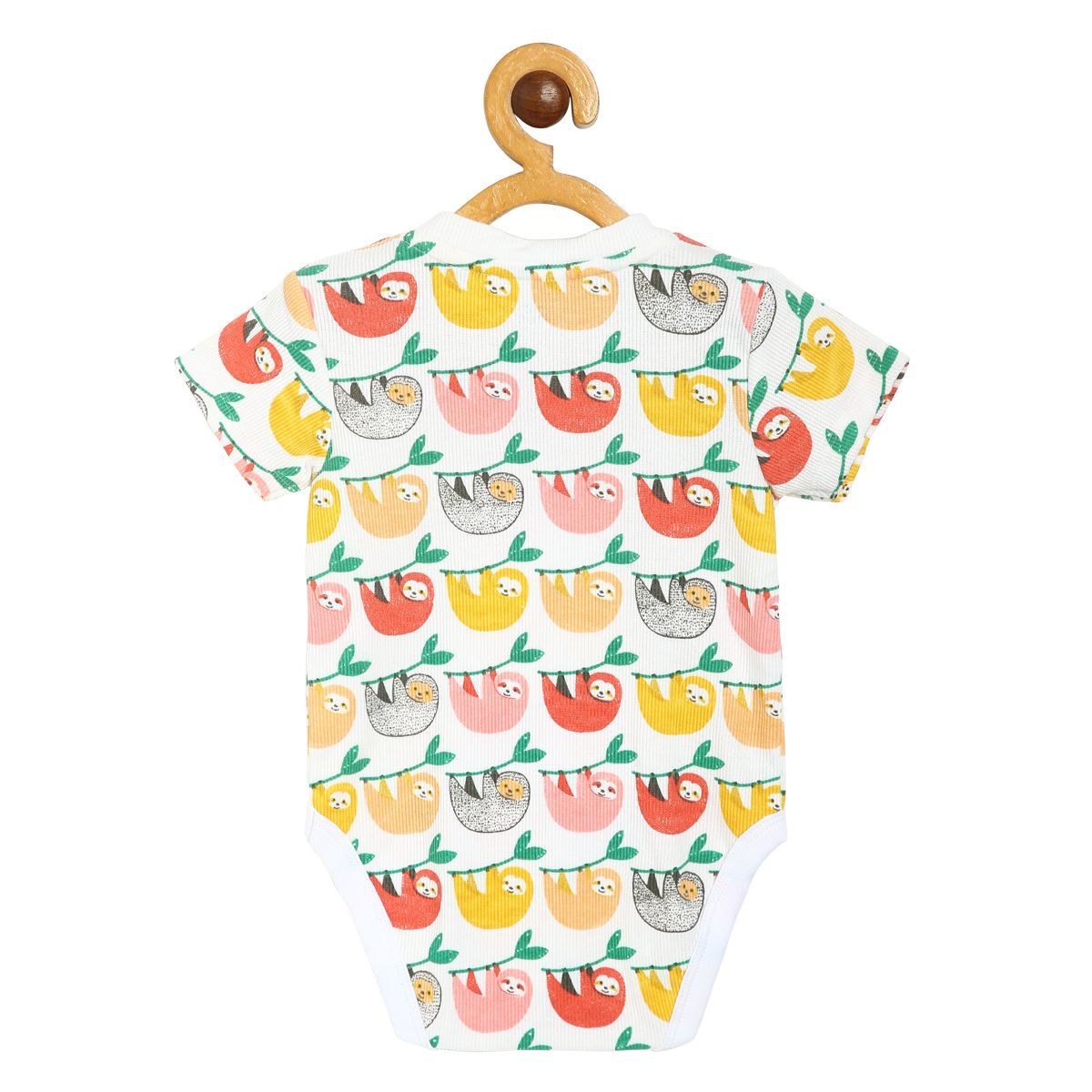 Boys White Pack Of 2 Body Suit And Bottom