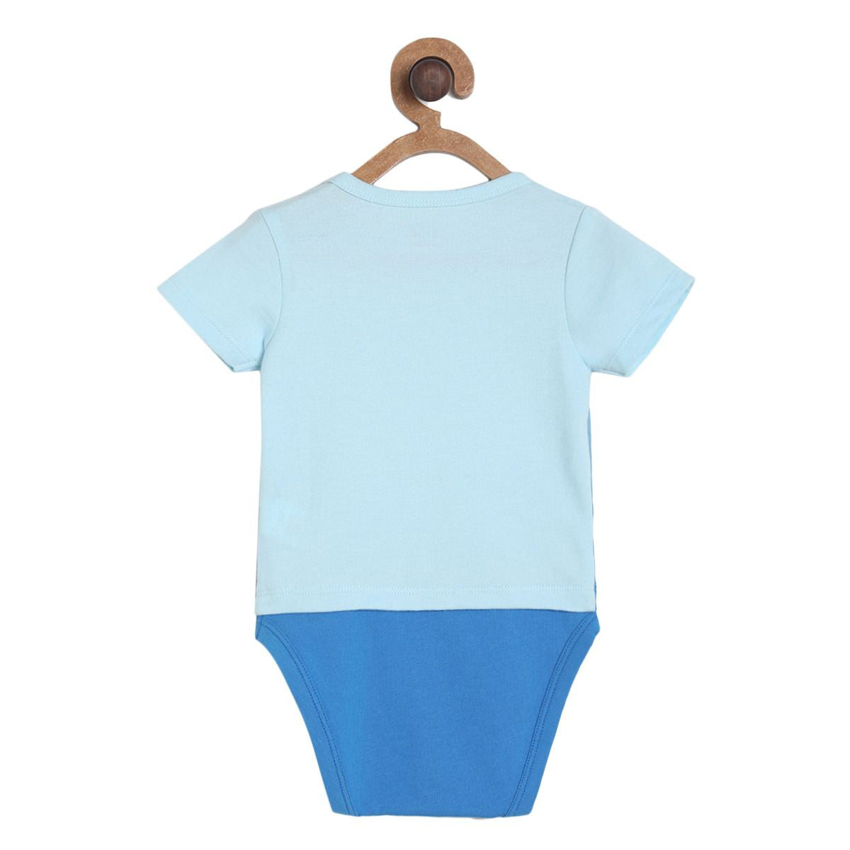 Boys Blue Pack Of 1 Body Suit