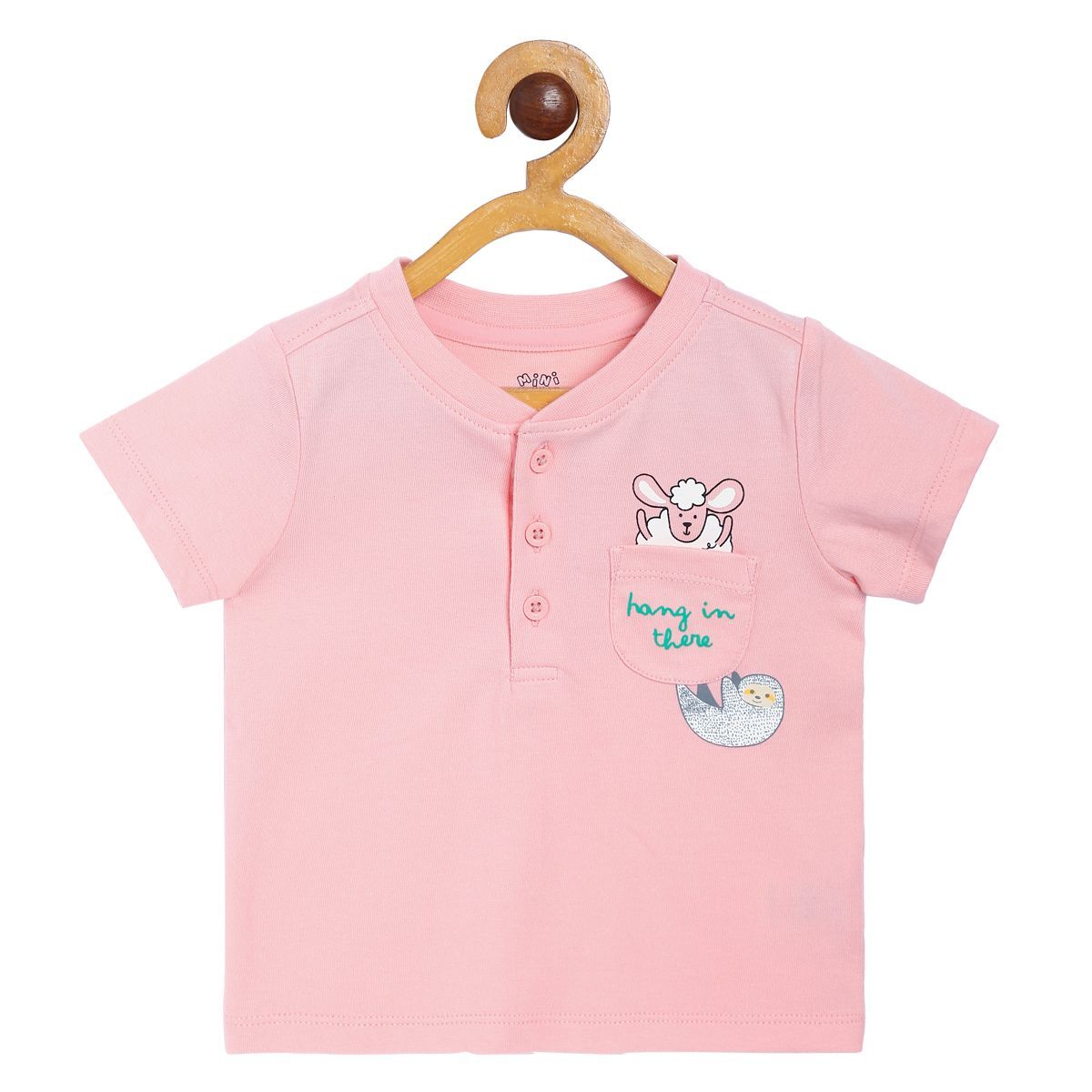 Boys Pink T-Shirt And Bottom