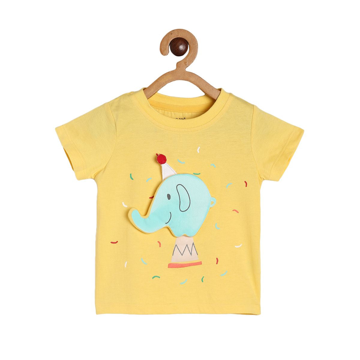 Boys Yellow Pack Of 1 T-Shirt