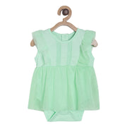 Girls Mint Green Pack Of 2 Body Suit