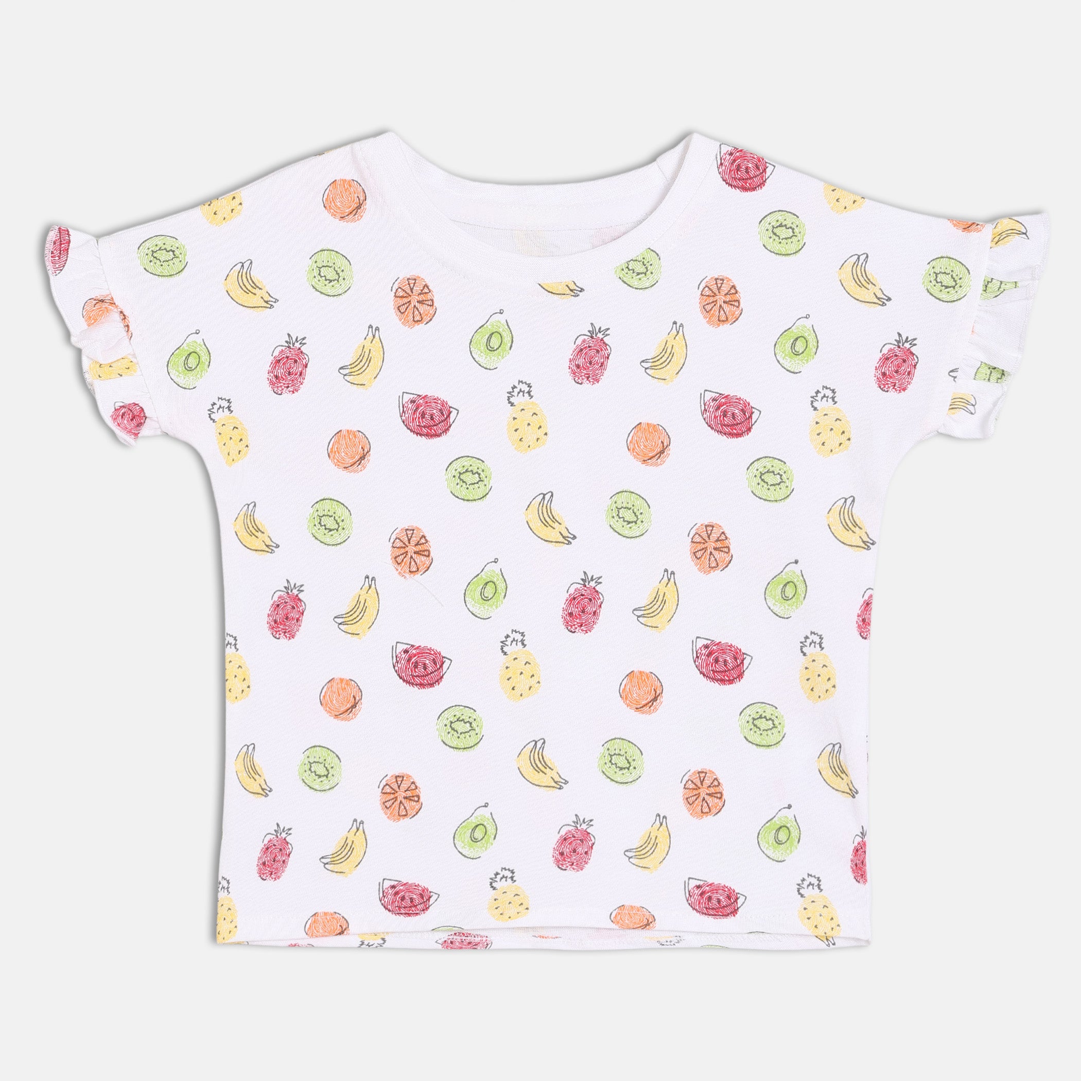 Girls Multicolor Pack Of 2 Pinny Set