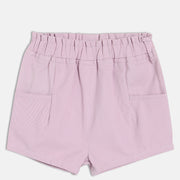 Girls Lilac Pack Of 1 Shorts