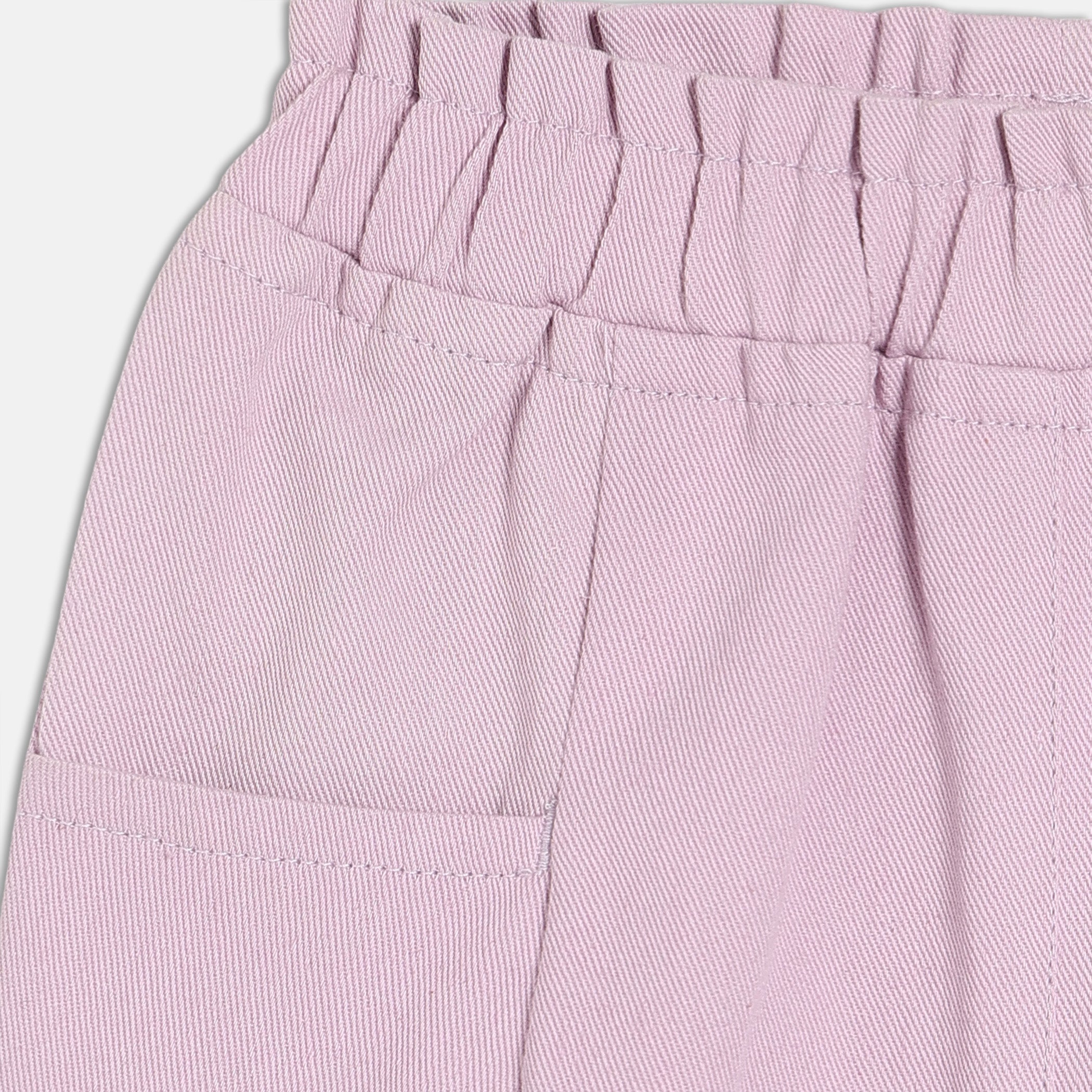 Girls Lilac Pack Of 1 Shorts