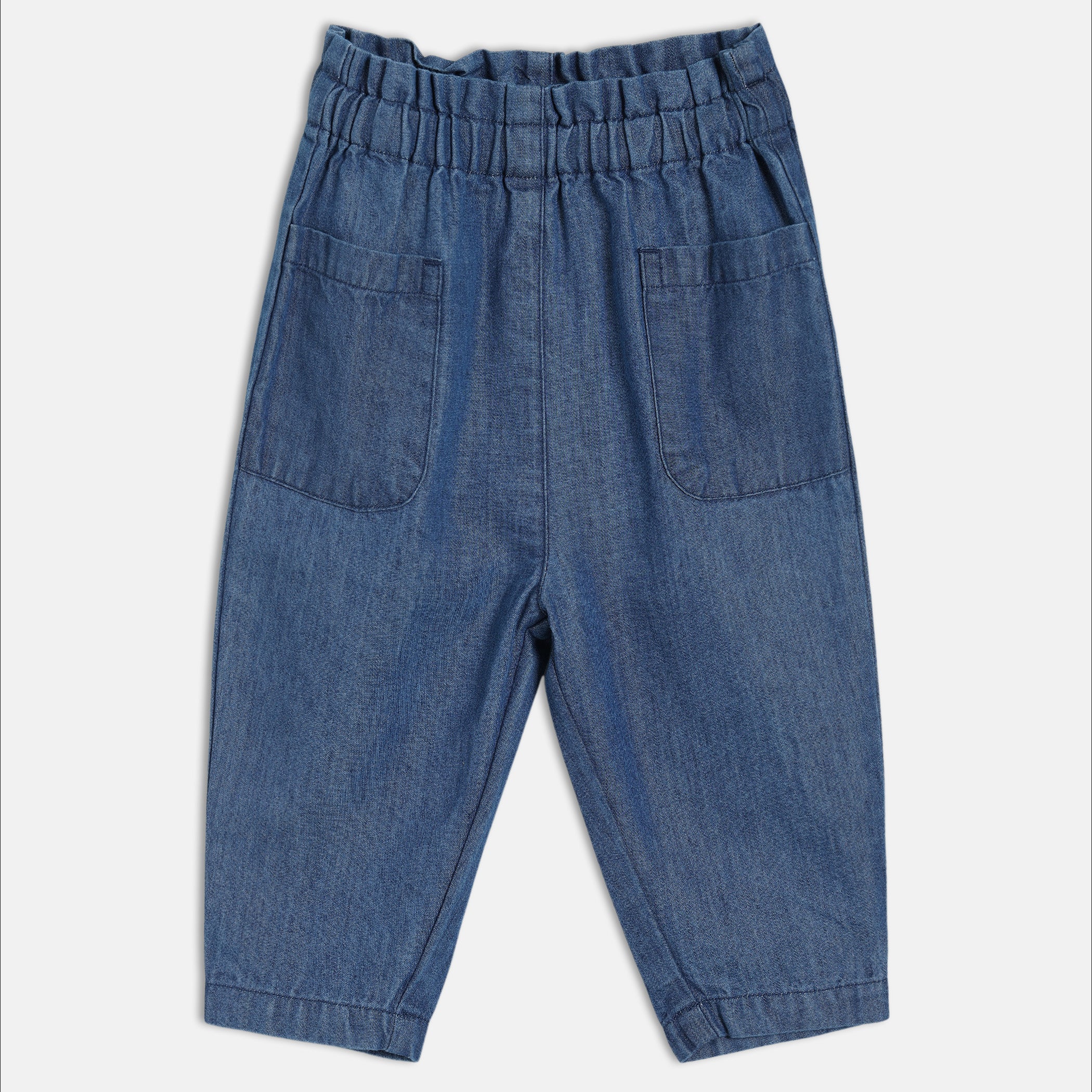 Girls Blue Pack Of 1 Woven Pant