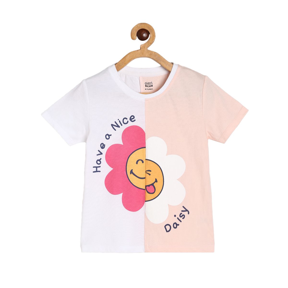 Girls White Knit Top