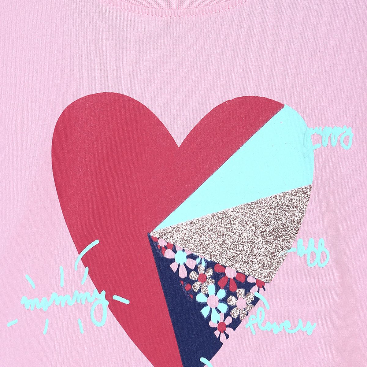 Girls Pink Knit Top