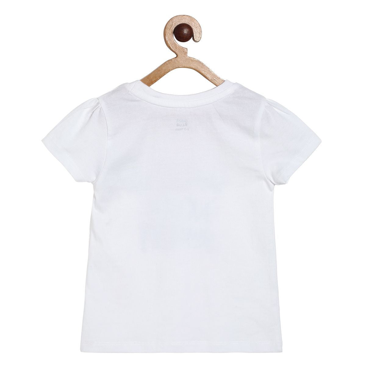 Girls White Knit Top