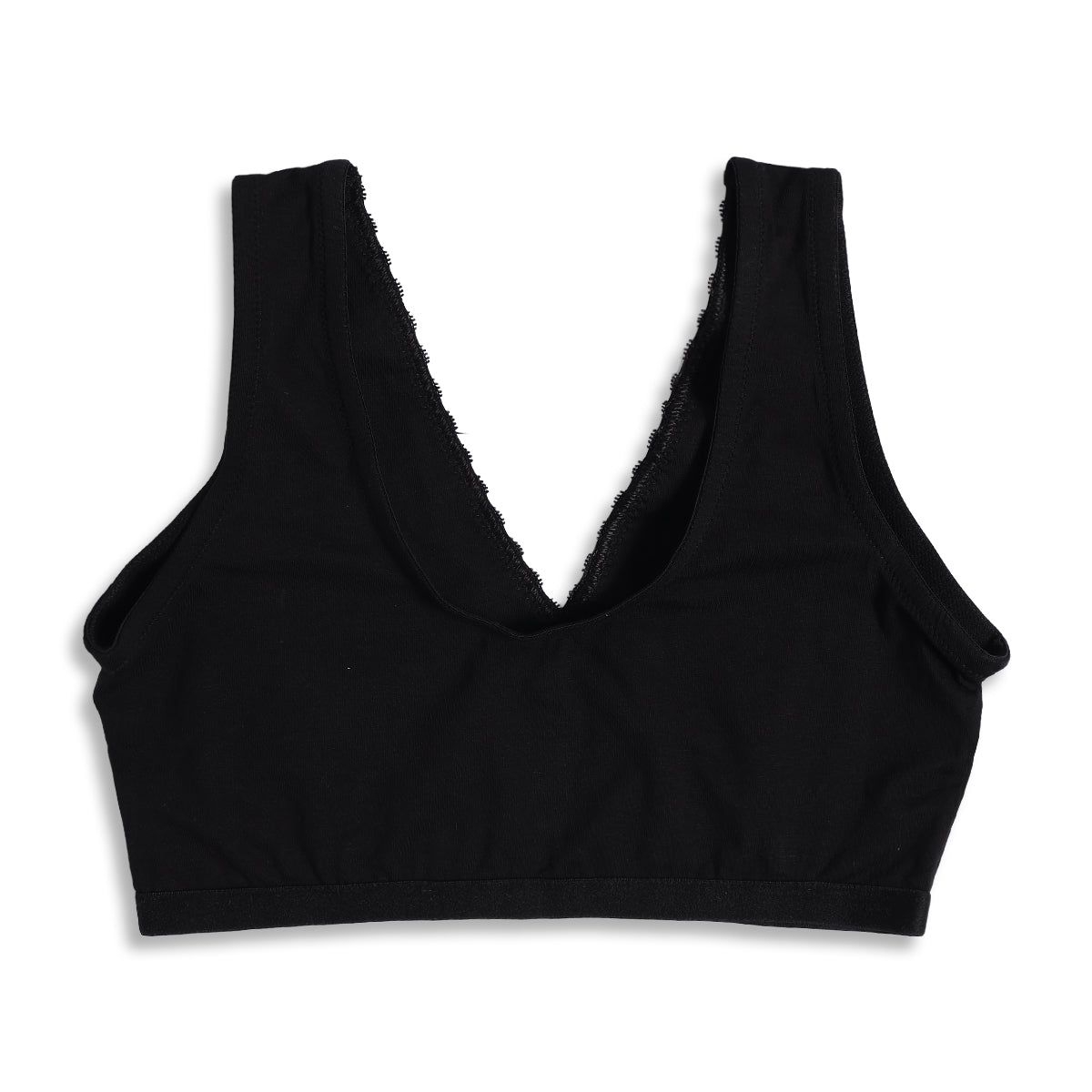 Women Black Solid Seamless Maternity Feeding Bra