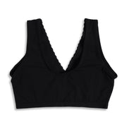 Women Black Solid Seamless Maternity Feeding Bra