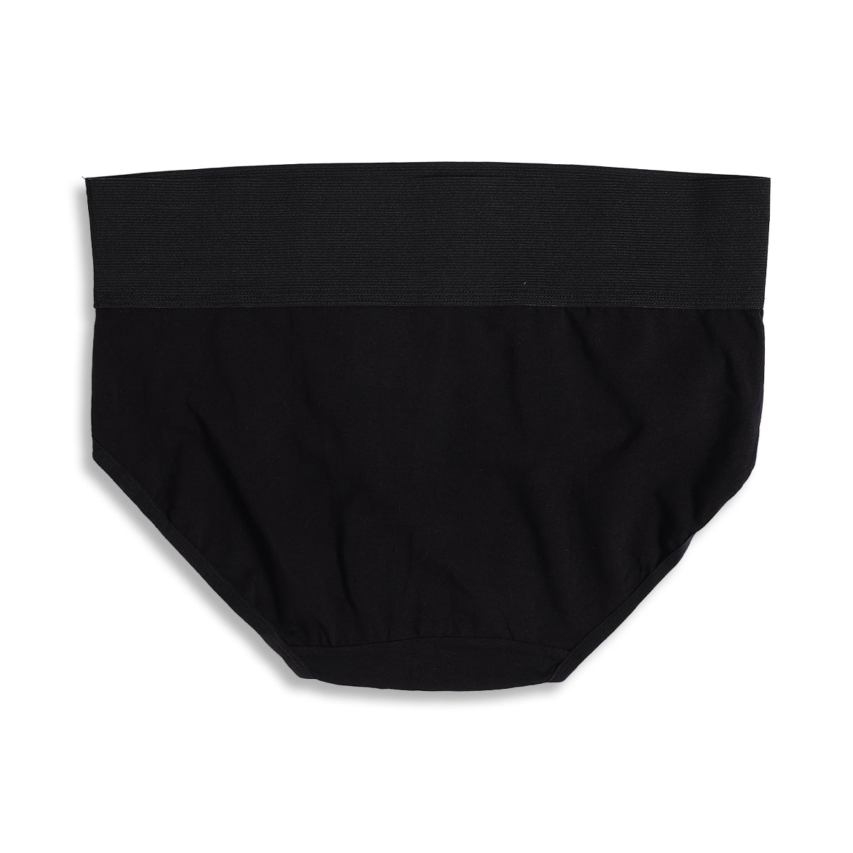 Women Black and White Cotton Maternity Panties Pack of 2 Floral Printed Briefs