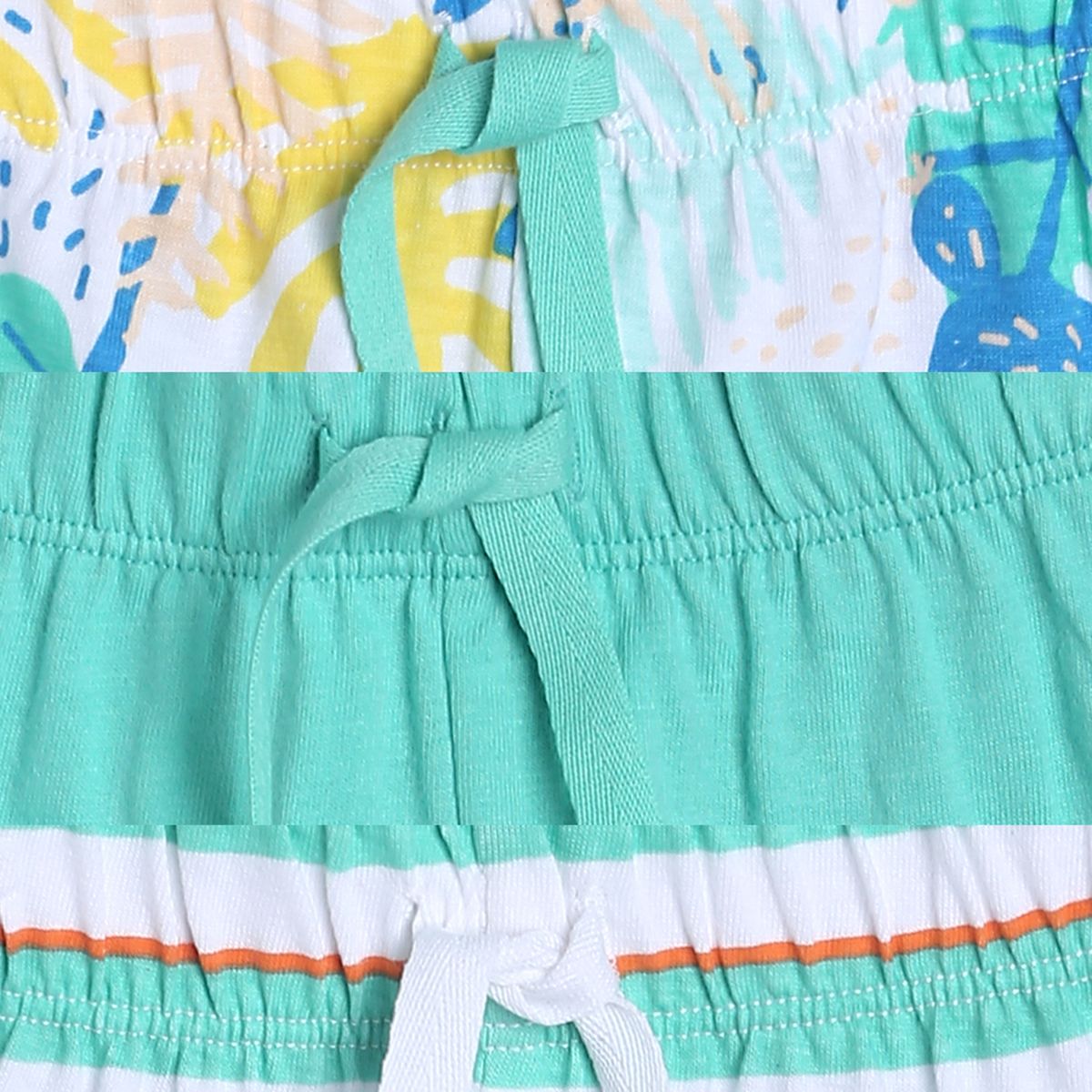 Boys Multicolor Pack Of 3 Knit Bottom