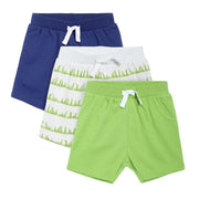 Boys Multi Rib Thigh Length Shorts