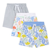 Boys Multicolor Pack Of 3 Shorts