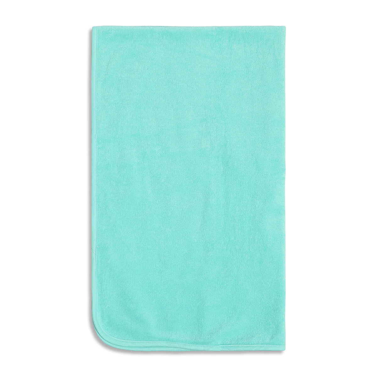 Baby Unisex Beige and Mint Coral Fleece Printed Blanket Pack of 2 Soft Baby Blankets