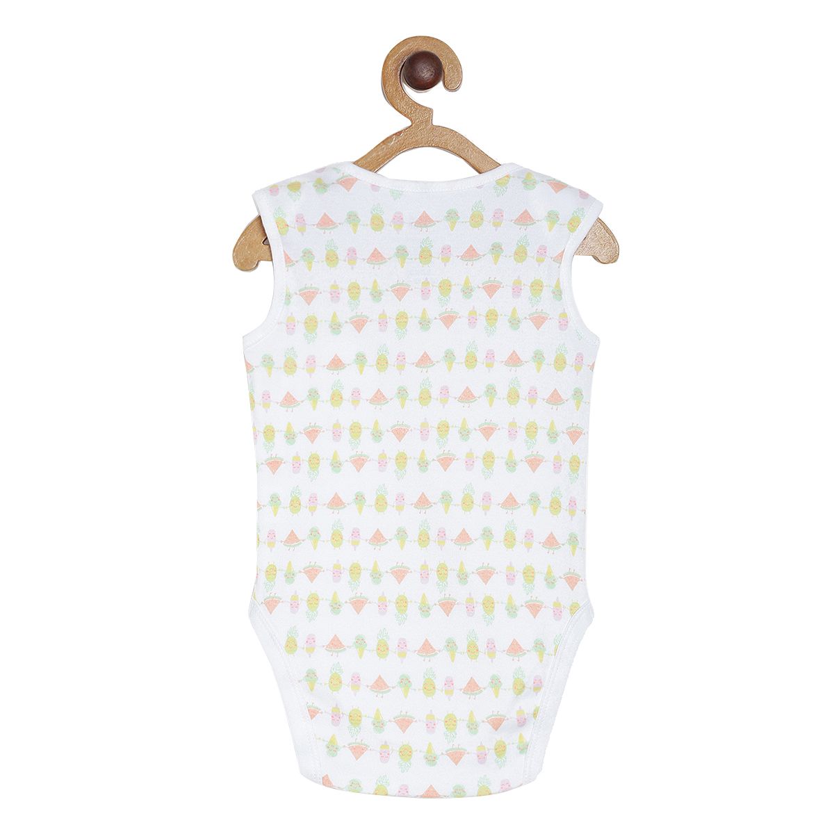 Girls Multicolor Pack Of 3 Body Suit