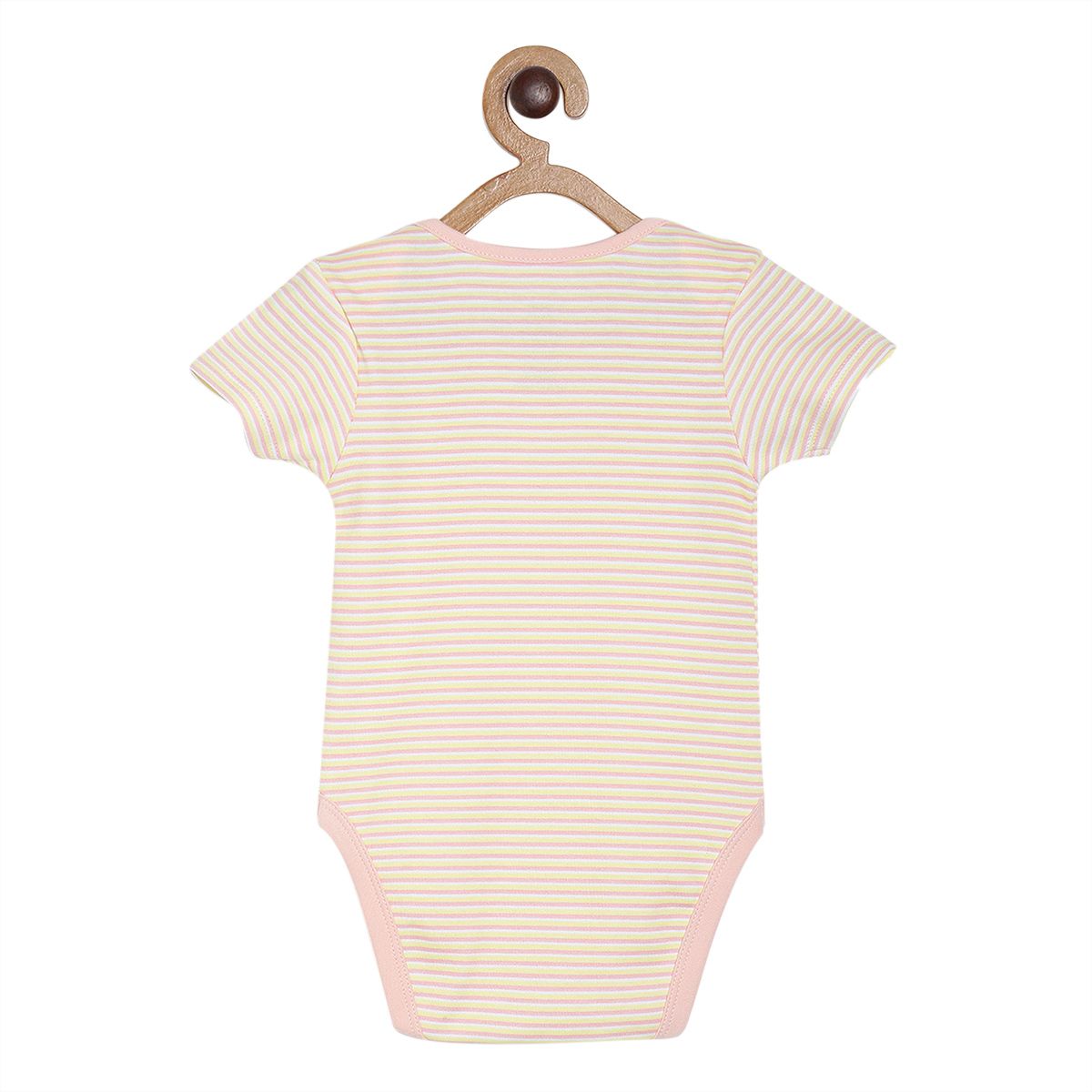 Girls Multicolor Pack Of 3 Body Suit