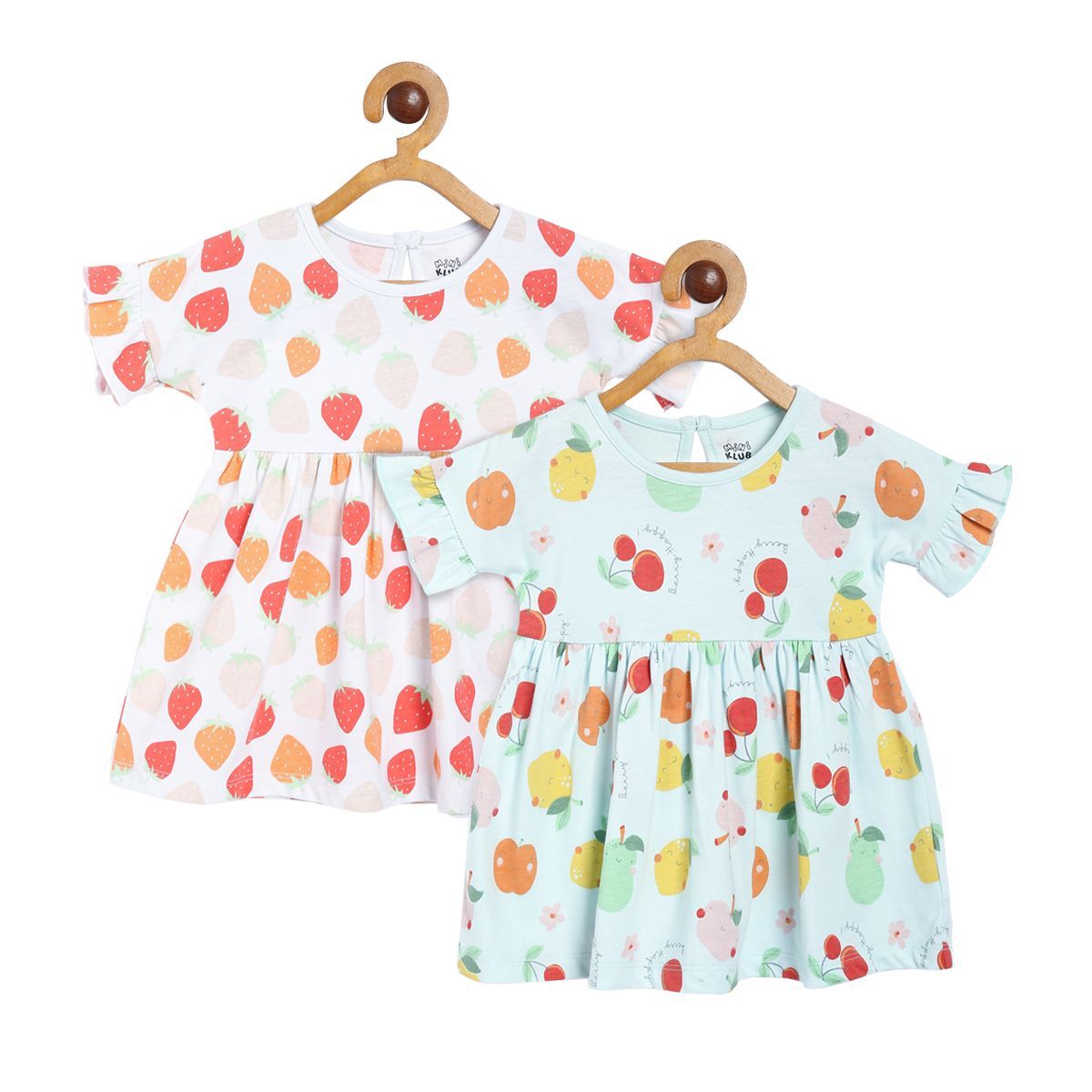 Girls Multicolor Pack Of 2 Dress