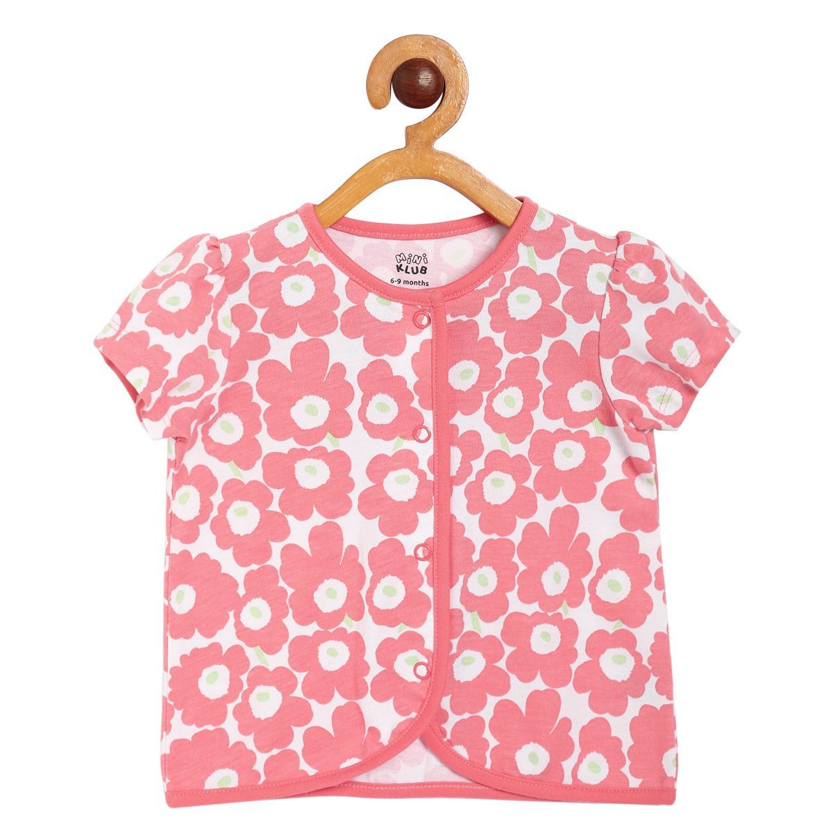 Girls Multicolor Pack Of 3 Front Open Vest