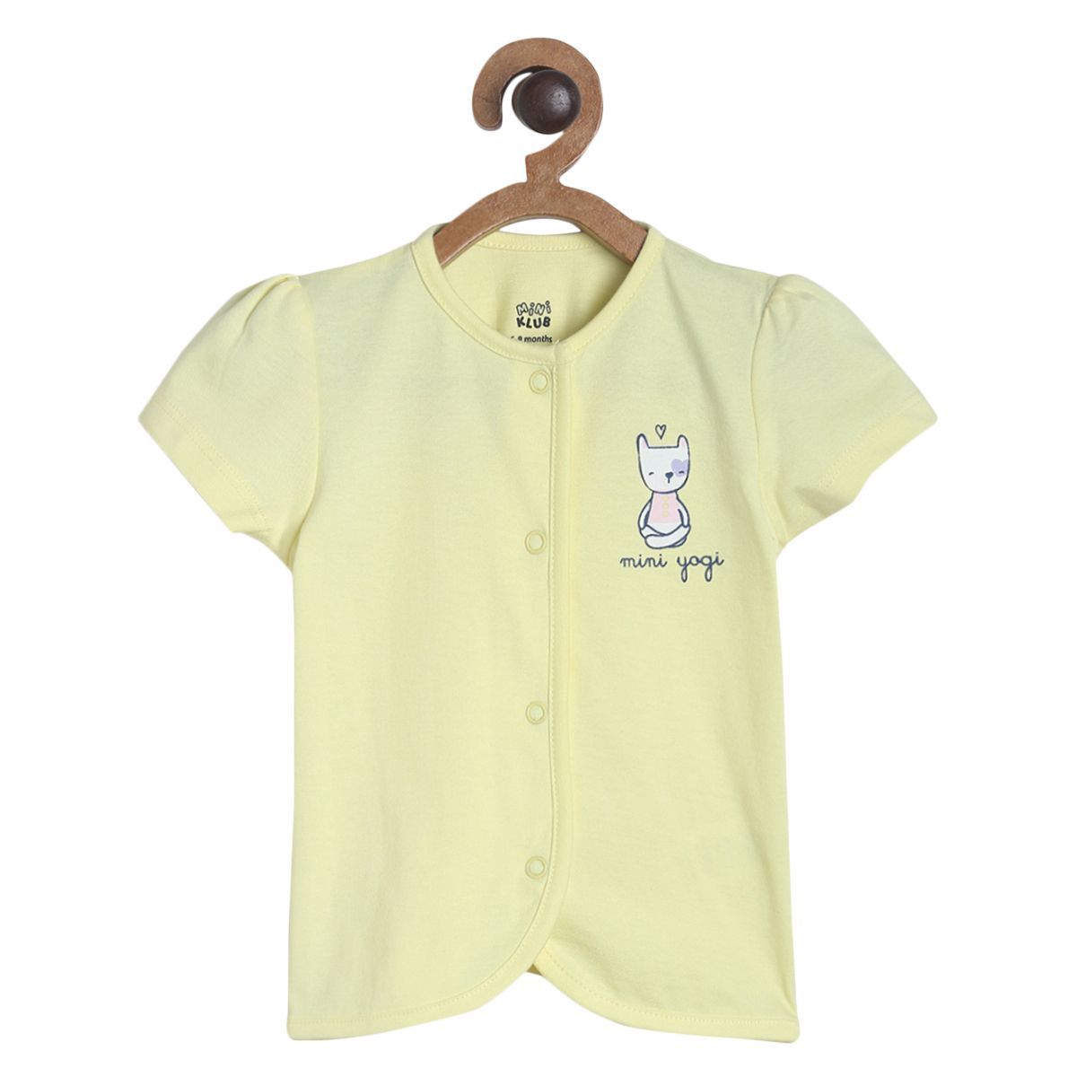 Girls Multicolor Pack Of 3 Front Open Vest