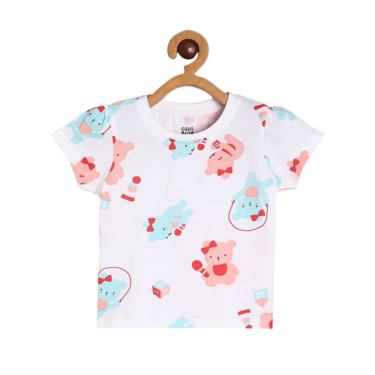 Girls Multicolor Pack Of 3 Knit Top