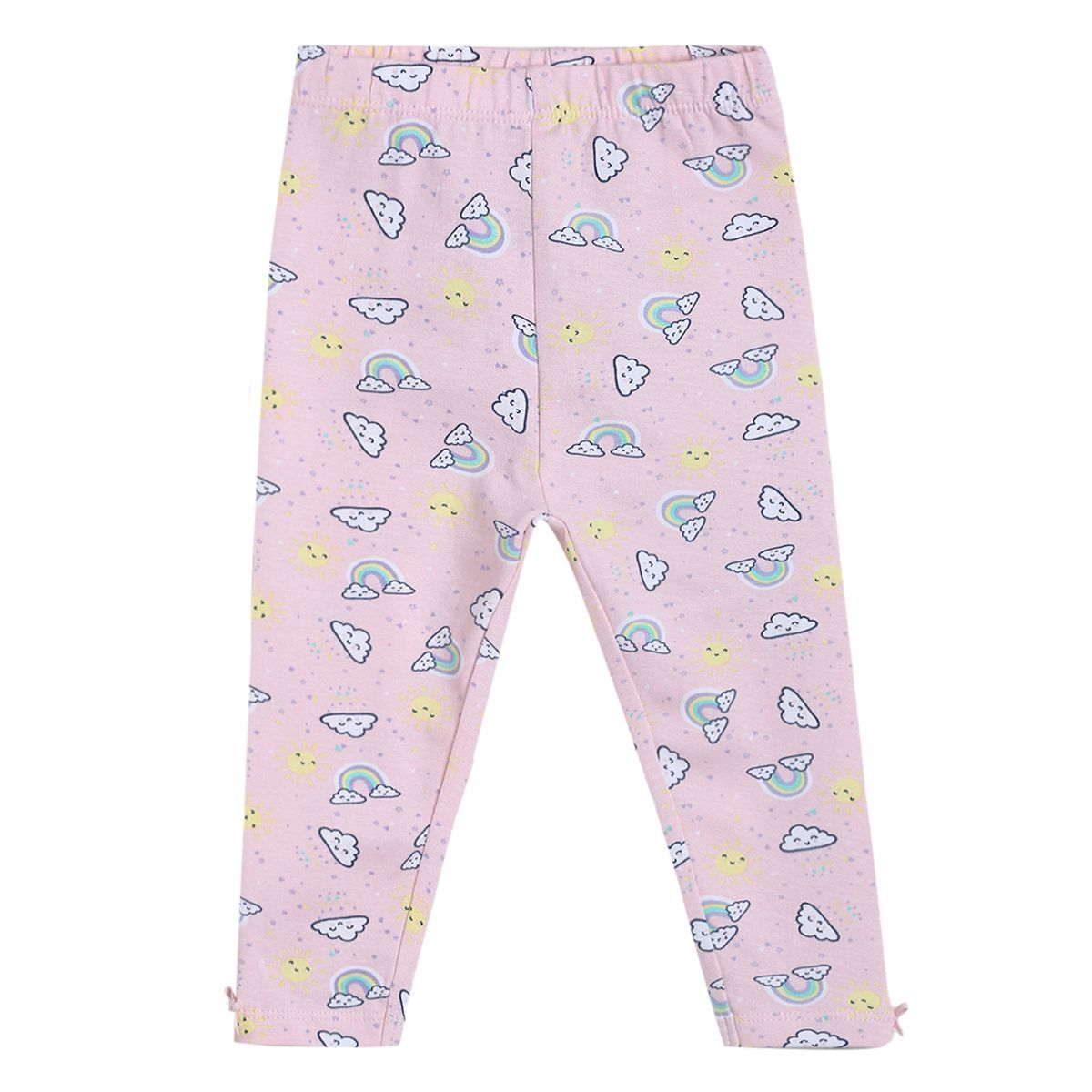 Girls Multicolor Pack Of 3 Legging