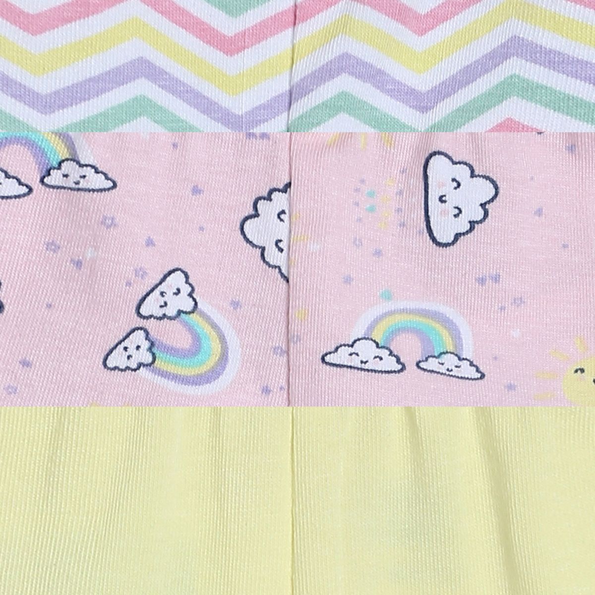 Girls Multicolor Pack Of 3 Legging