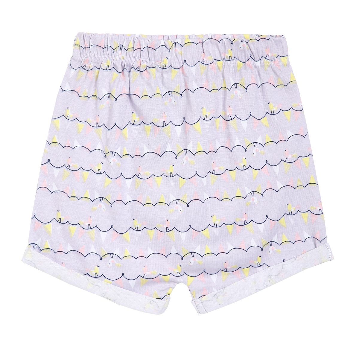 Girls Multicolor Pack Of 3 Shorts