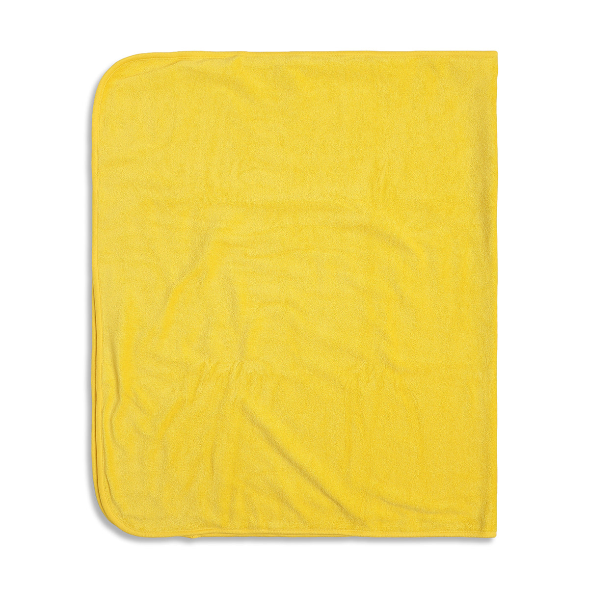 Baby Girls Beige and Yellow Coral Fleece Floral Printed Blanket Pack of 2 Soft Baby Blankets