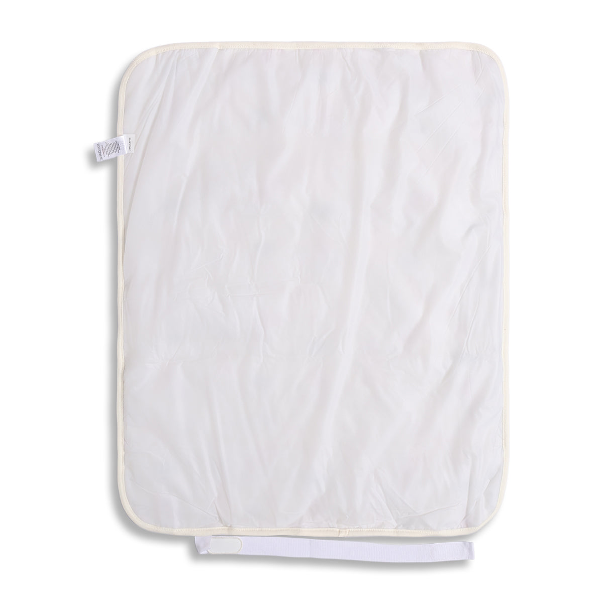 Baby Unisex White Printed Cotton Receiving Blanket Pack of 2 Soft Baby Blankets