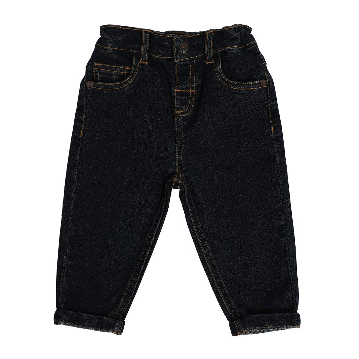 Boys Black Pack Of 1 Denim Pant