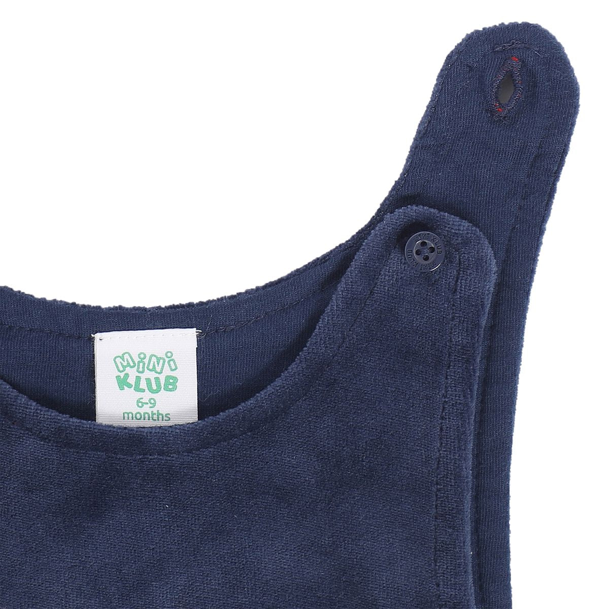 Boys Navy + Red Pack Of 2 Dungaree Set