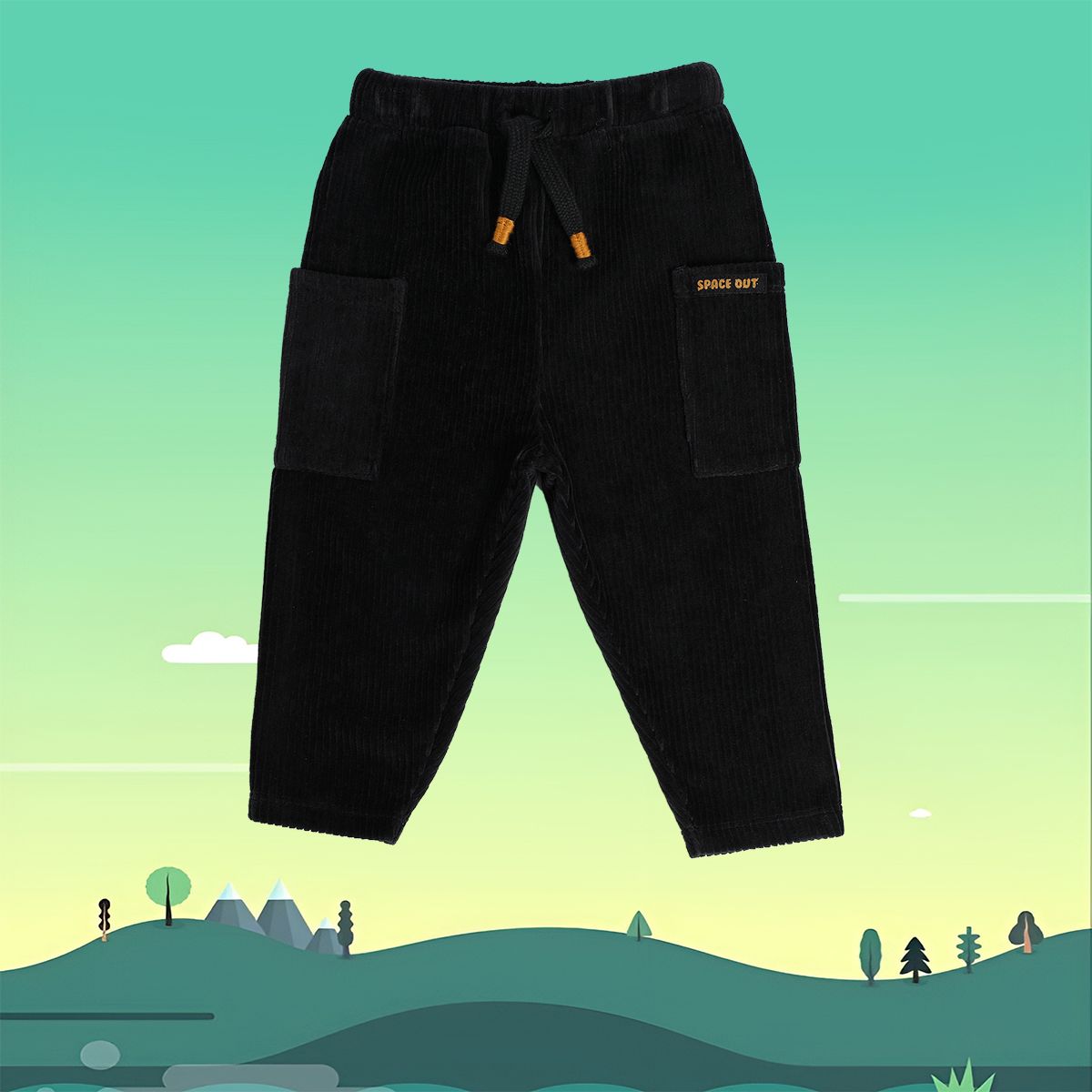 Boys Black Pack Of 1 Knit Bottom