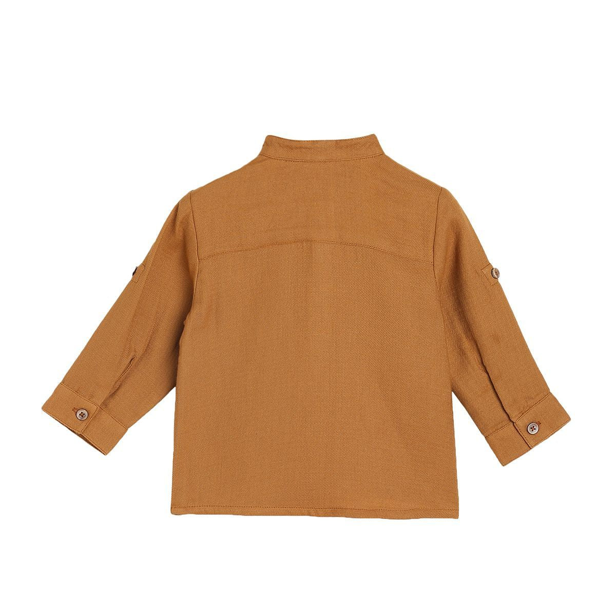 Boys Brown Pack Of 1 Shirt