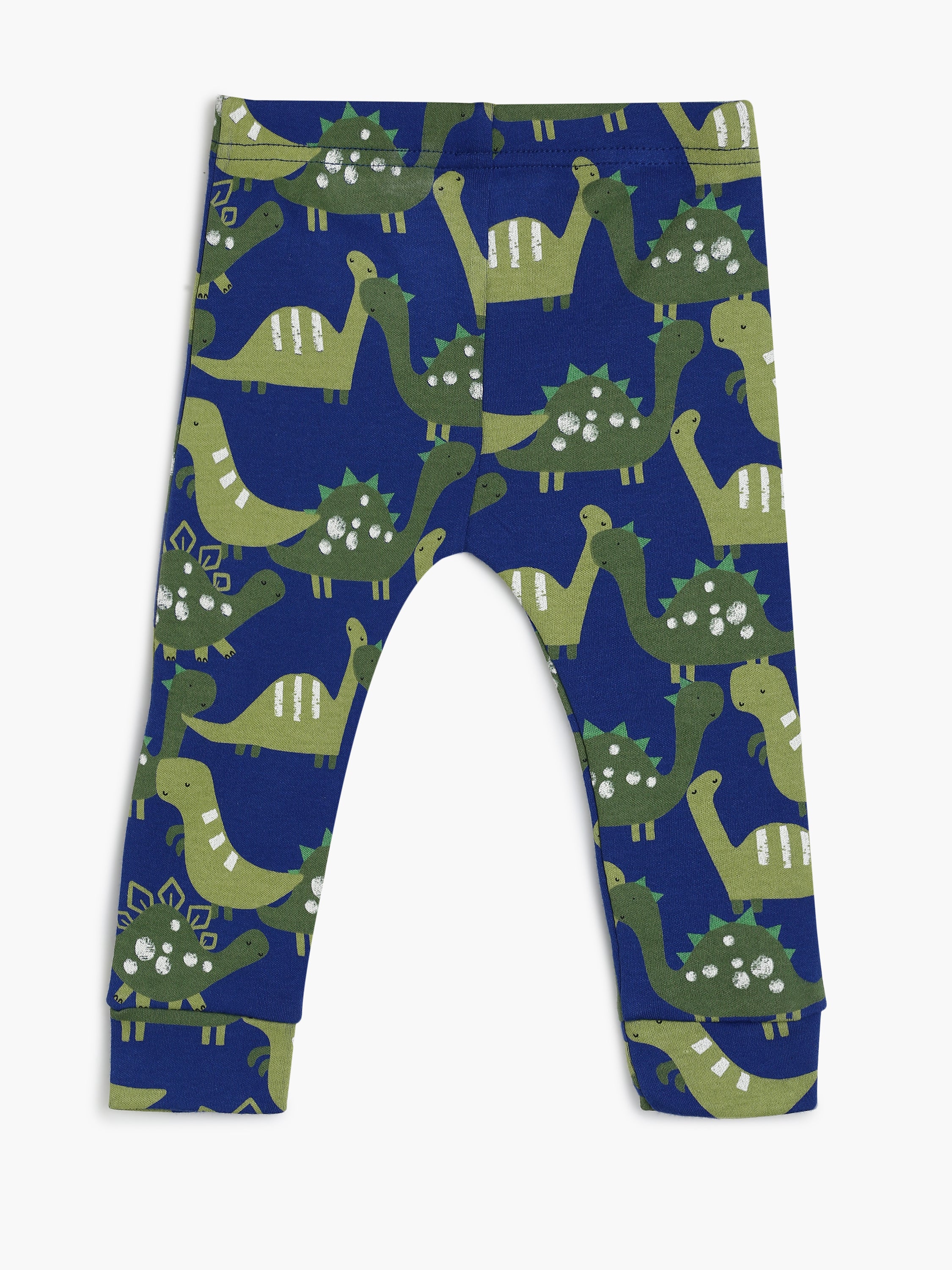 Boys Grey Dinosaur Print 2-Piece Clothing Set