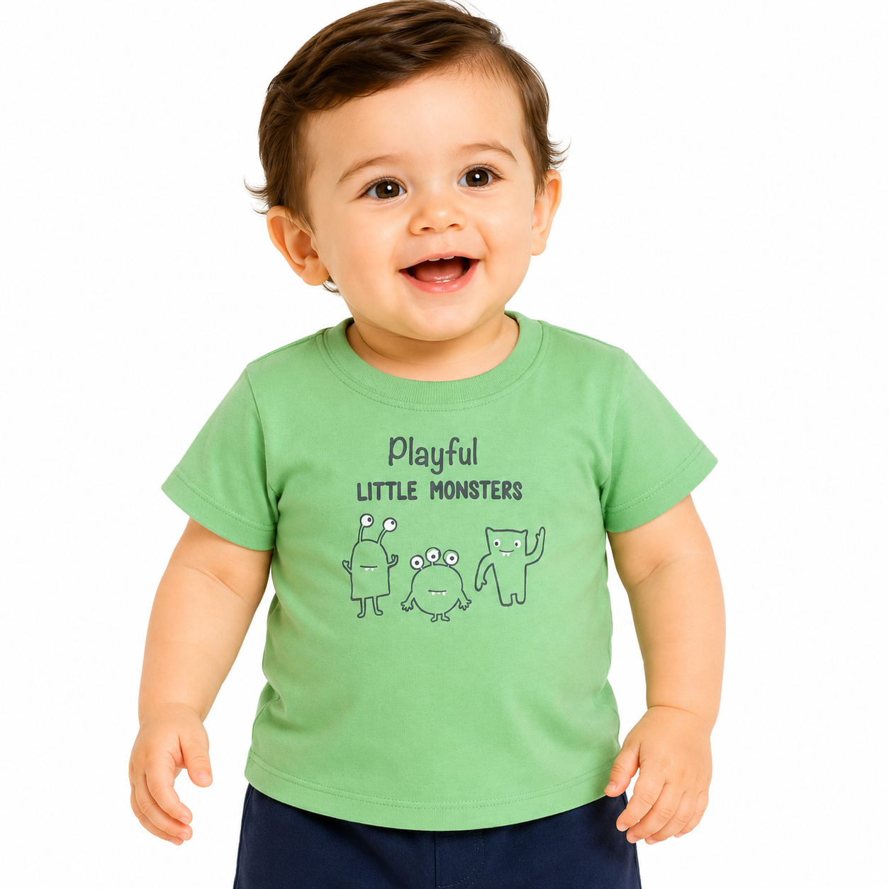 Boys Multicolor Pack Of 2 Top And Bottom