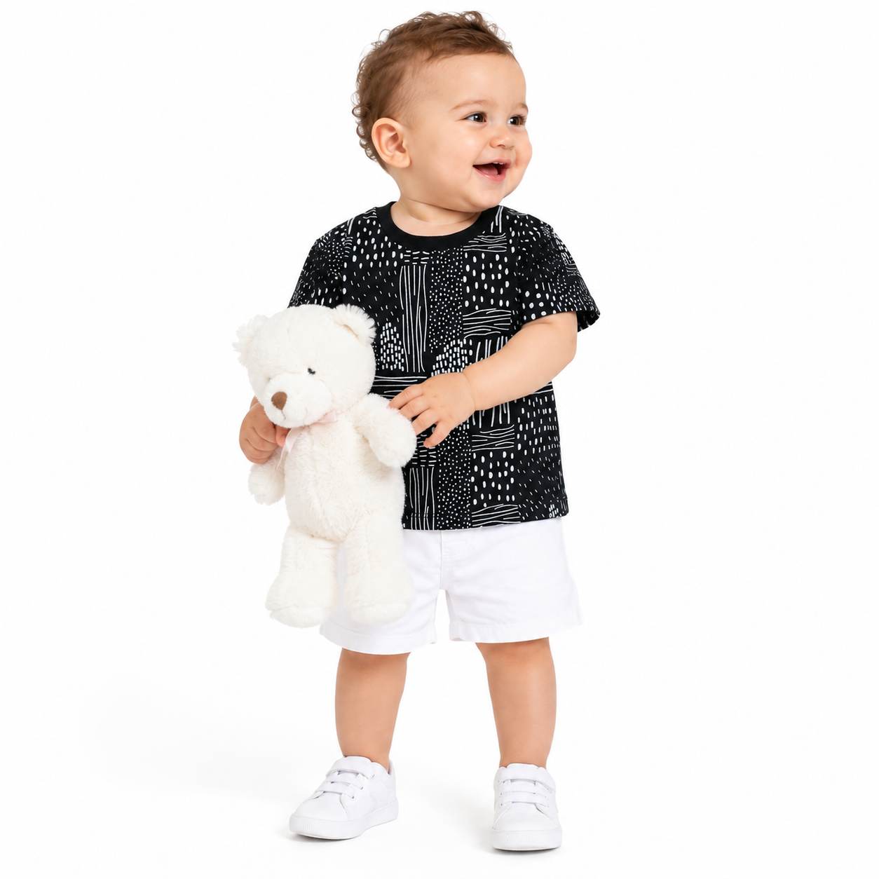 Boys Blue And Grey Pack Of 2 Top And Bottom