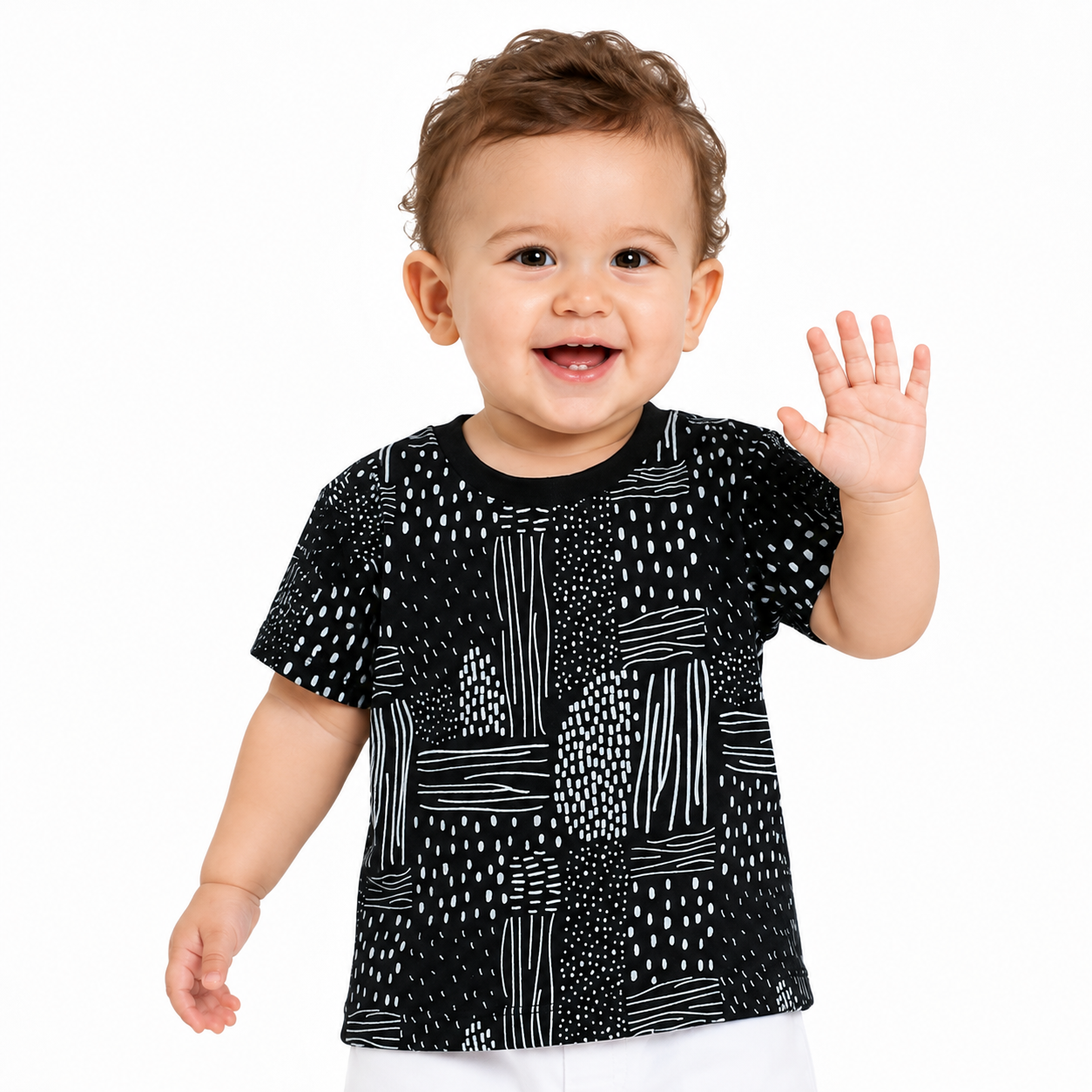 Boys Blue And Grey Pack Of 2 Top And Bottom