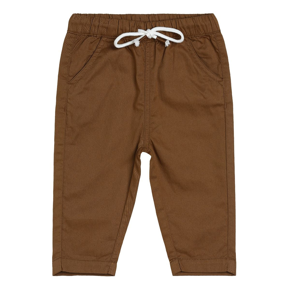 Boys Brown Pack Of 1 Woven Pant