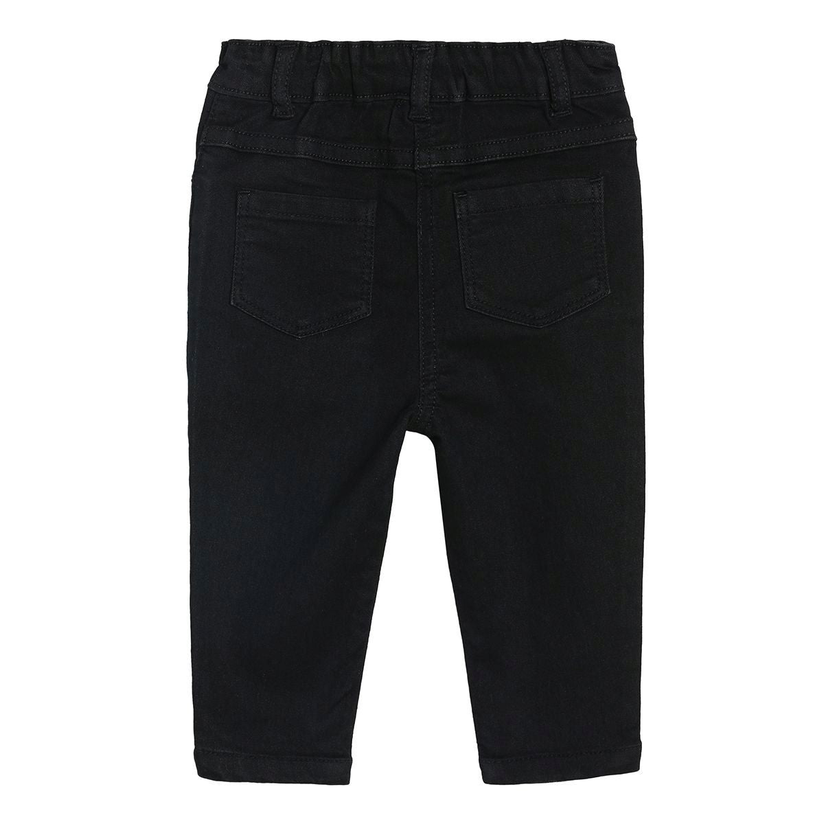Girls Black Pack Of 1 Denim Pant