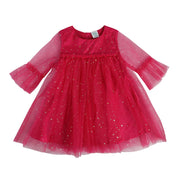 Girls Hot Pink Pack Of 1 Dress