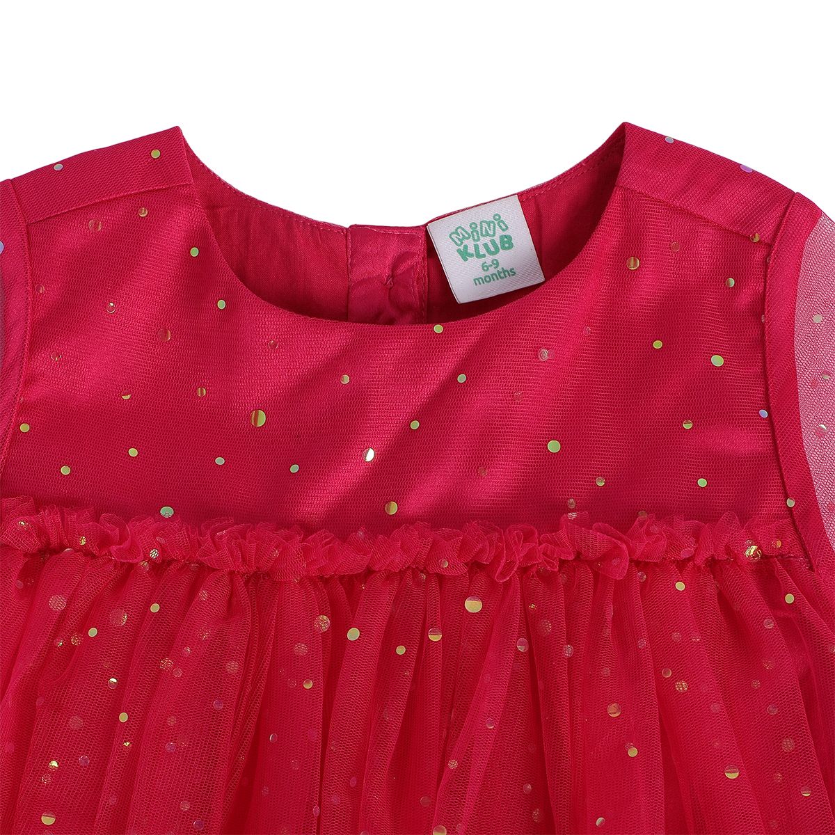 Girls Hot Pink Pack Of 1 Dress