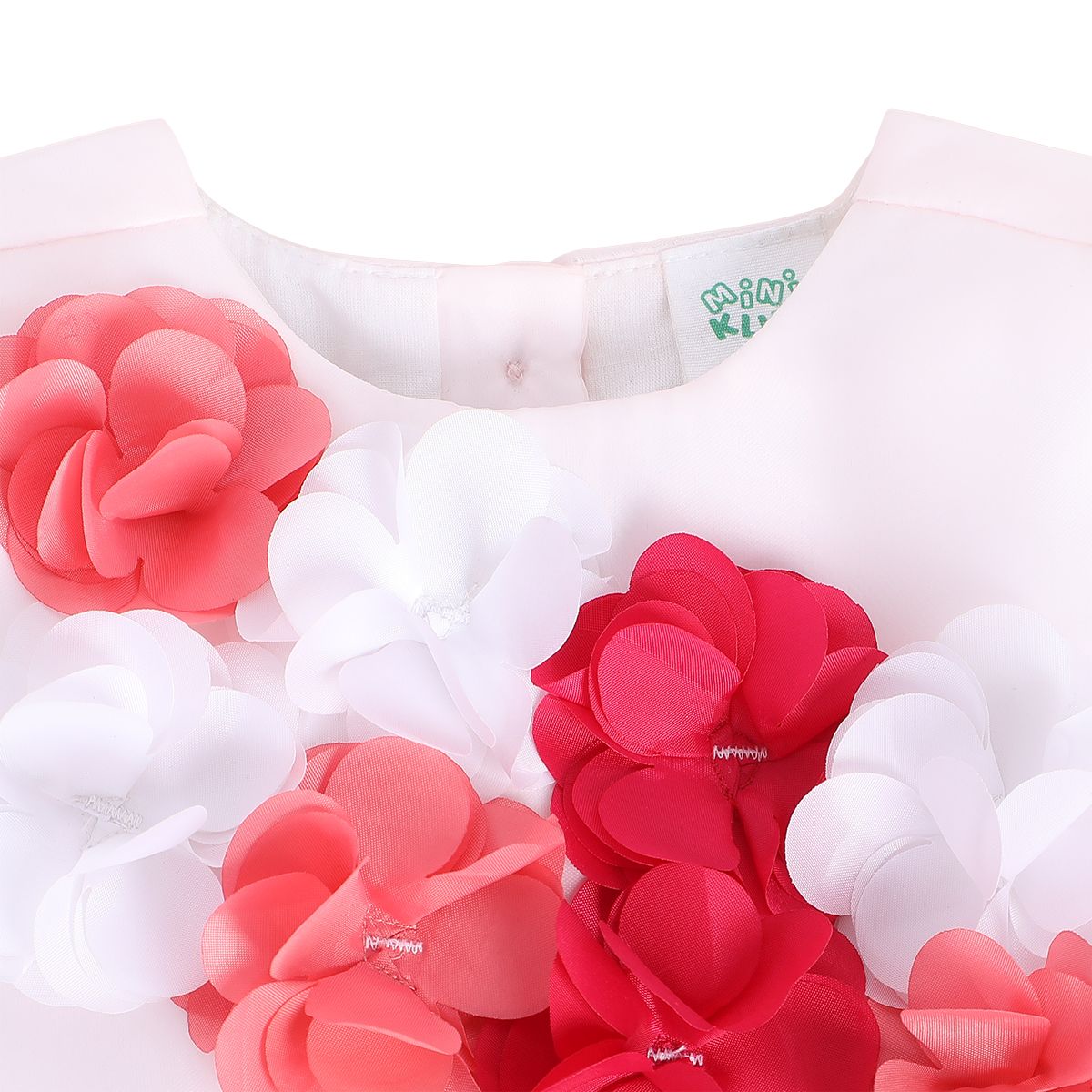 Girls White Pack Of 1 Dress