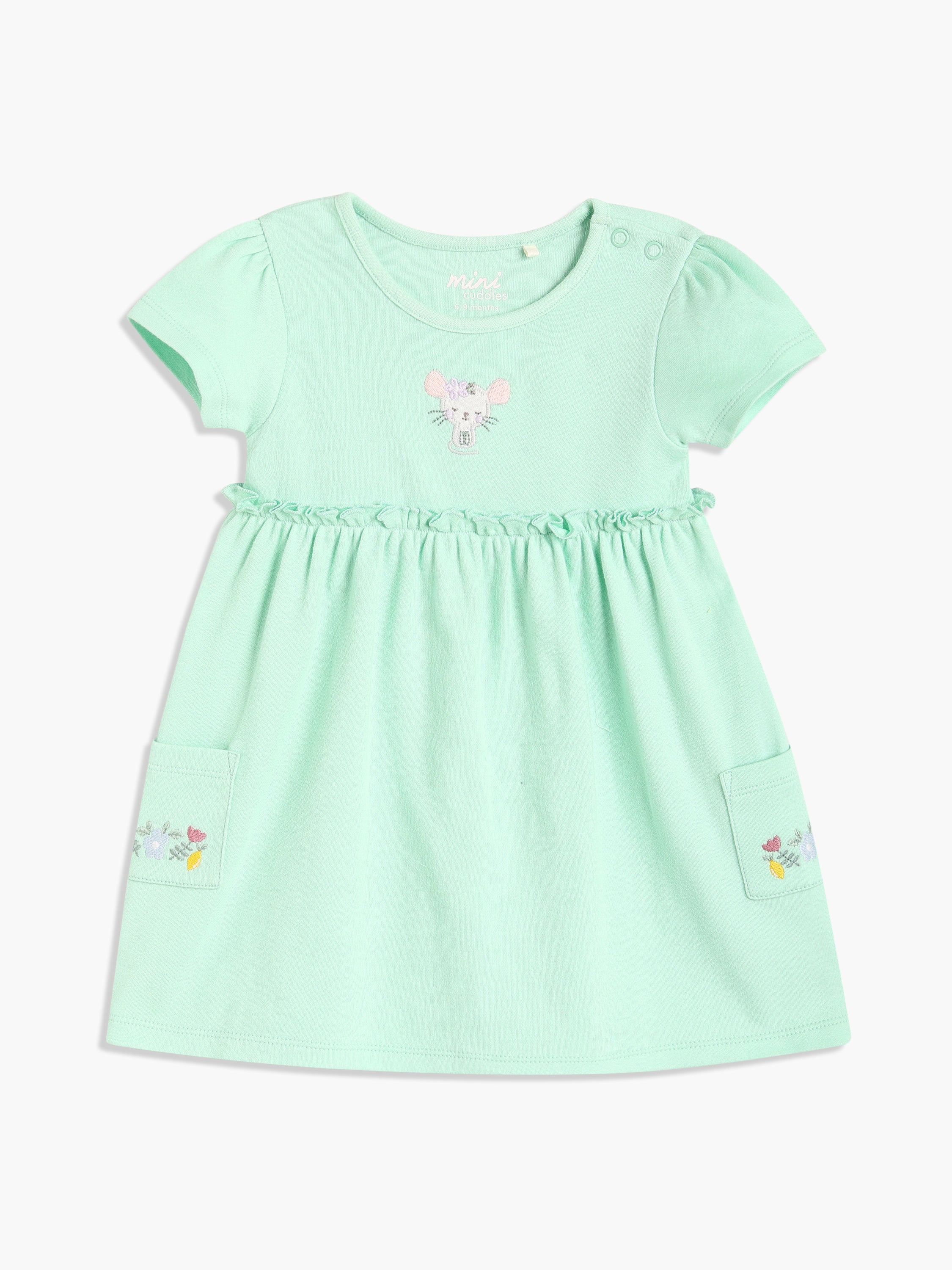 Girls Green Dress