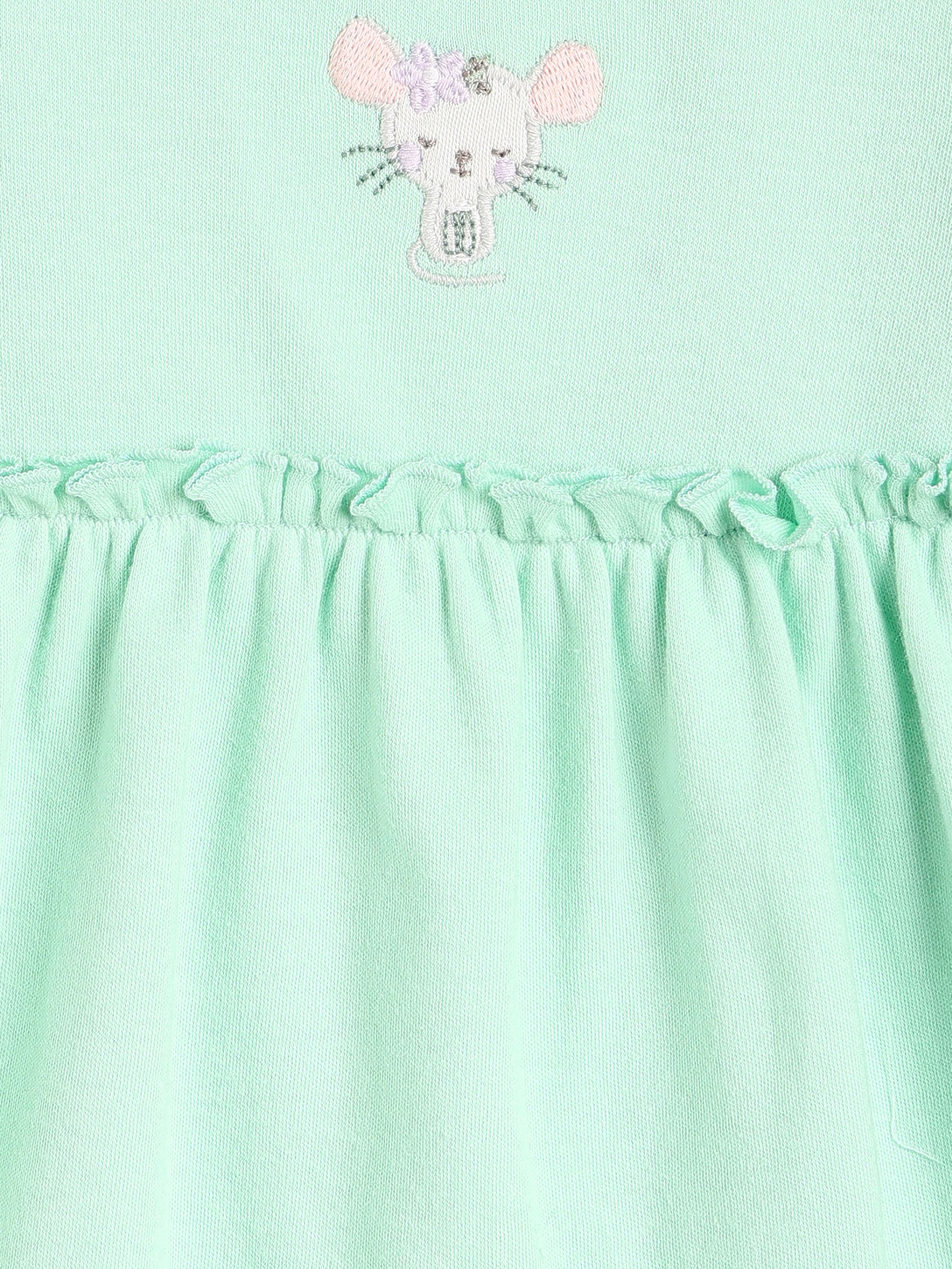 Girls Green Dress