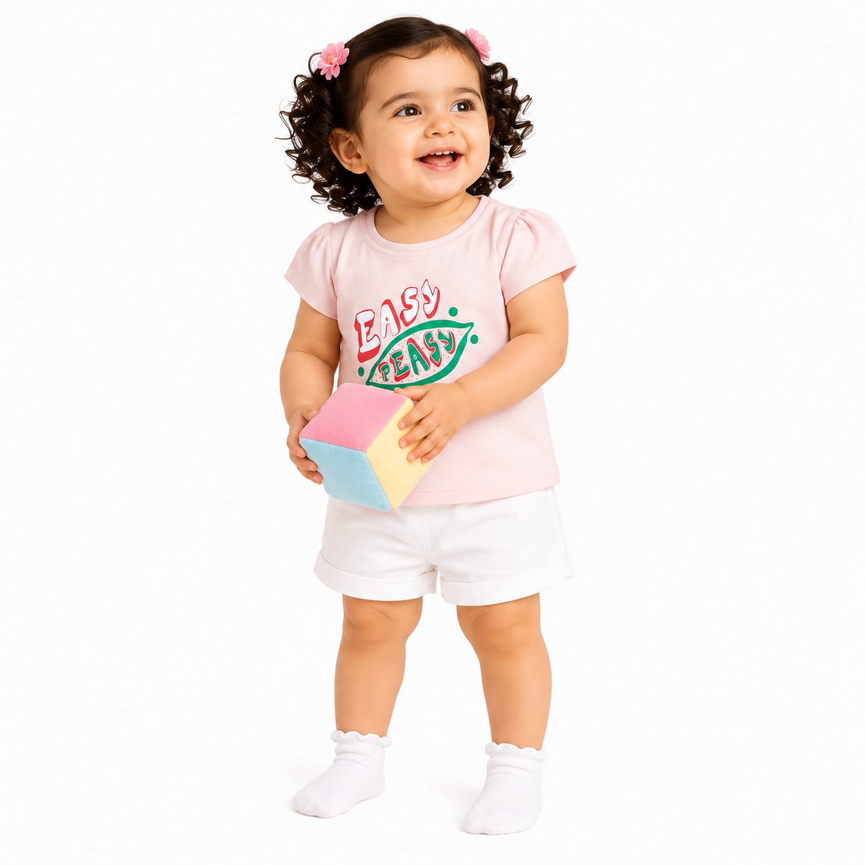 Girls Pink Pack Of 1 Knit Top