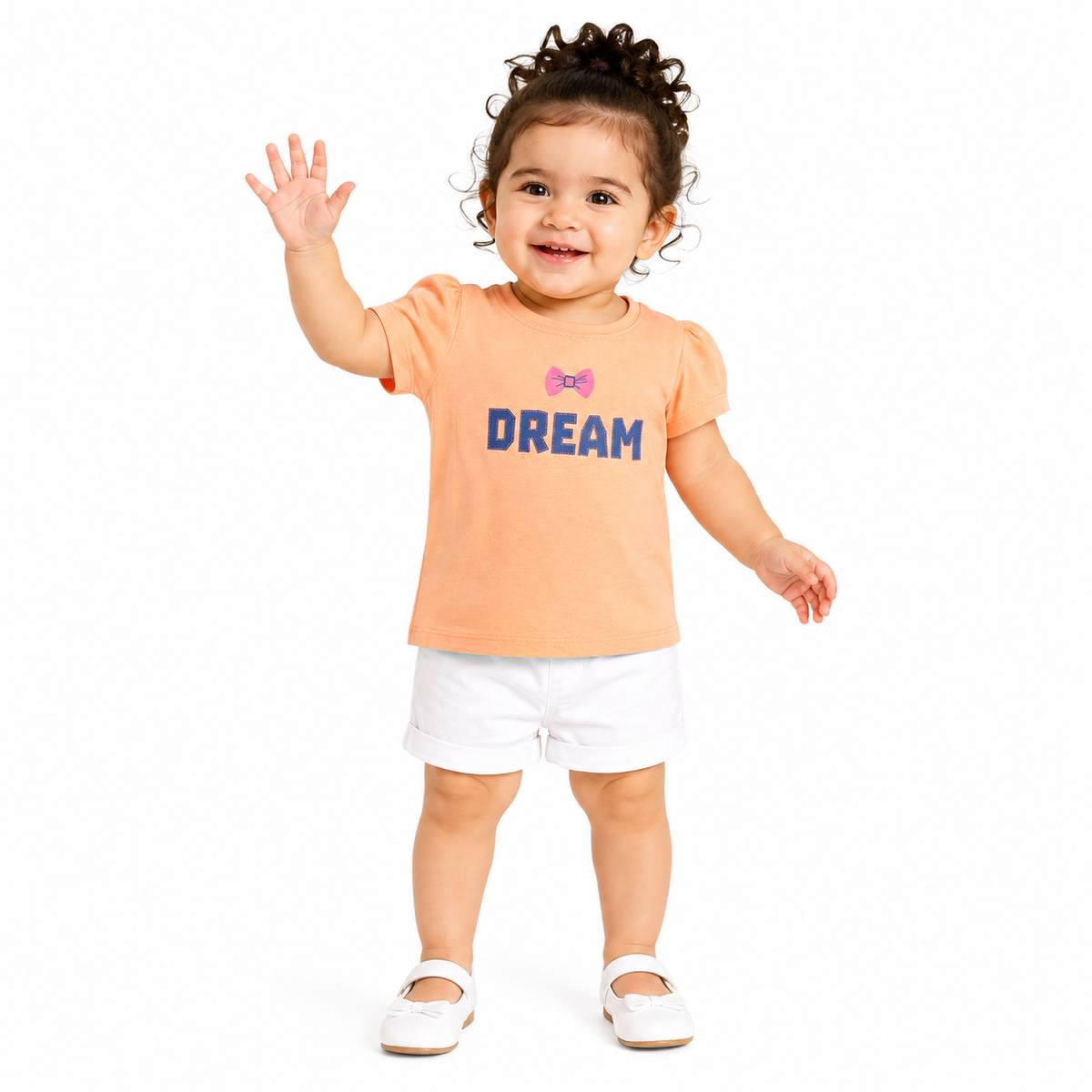 Girls Coral Pack Of 1 Knit Top